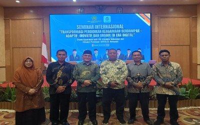 Kamad MTsN 3 Bolsel Hadiri Seminar Internasional Transformasi Pendidikan Keagamaan di Manado